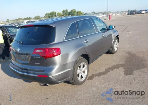 2011 Acura Mdx Technology Package from USA, damaged, VIN 2HNYD2H63BH534937